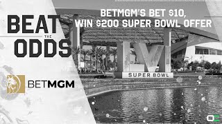 BetMGM Super Bowl Promo Code | Bet $10, Get $200 if Either Team Scores in Super Bowl LVI!