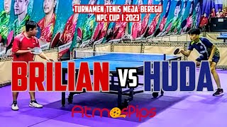 BRILIAN (Kediri) vs HUDA (Mahardika) 🏓🏓 NPC Cup I 2023 - 8 Besar