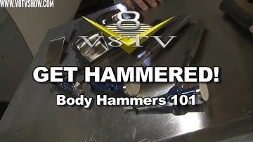 Dent Fixing:  Body Hammers 101 Video V8TV