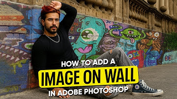 How To Add Image on Wall in Photoshop | Photoshop Tutorial 2025 | Am Graphix