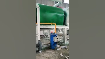 The Working Continuous Carbonization Furnace
