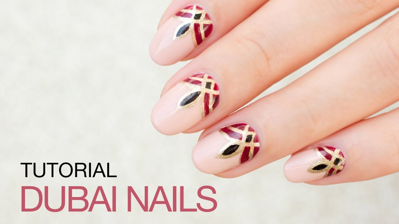 Dubai Nails Tutorial SoNailicious YouTube