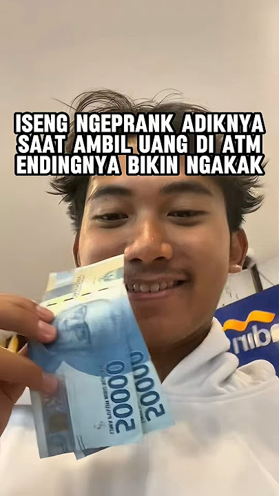 BORROW 100 FIRST AT THE ATM! 🤣 #shorts #shortsvideo