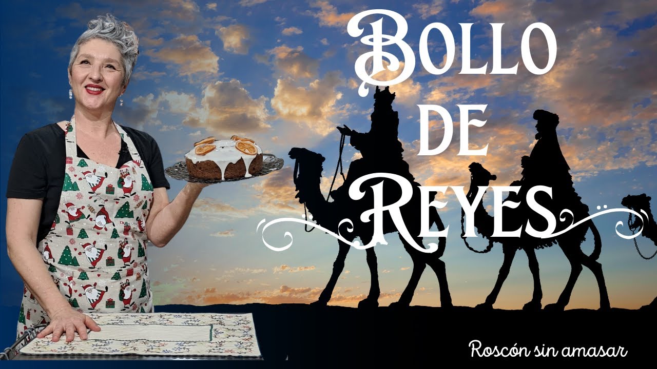 👑​🐫​ BOLLO DE REYES 👑 ROSCÓN DE REYES SIN AMASAR 🐫 ¡FELIZ NOCHE DE REYES! con Thermomix®  