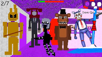 Daves Basics In Killing Ze Kiddies  - Baldi