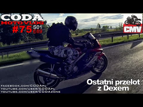 CMV#75: Ostatni przelot z Dexem - CODA MotoVlog