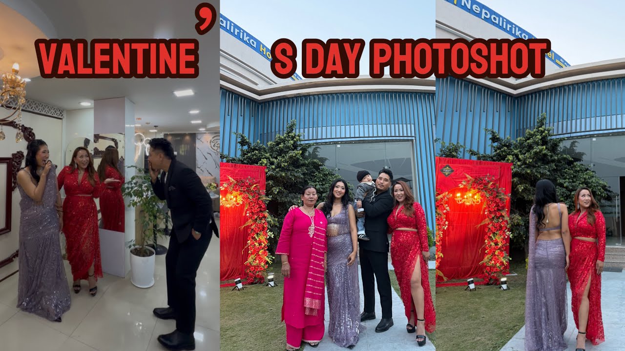 VALENTINE’S DAY PHOTOSHOOT 🫶🖤