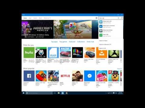 Khắc phuc lỗi Không tải được app trên windows 10