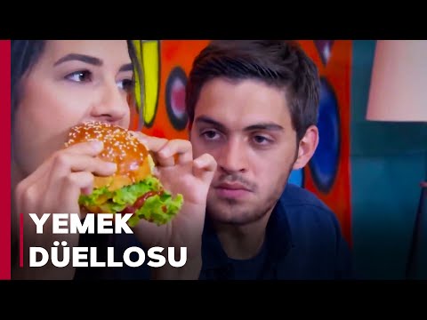 Aslım ile Ozan, Yemek Yeme Yarışmasına Girdi | Sevdim Seni Bir Kere