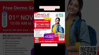 Oracle Fusion Financials Training in Hyderabad at PCS Fusion Hub