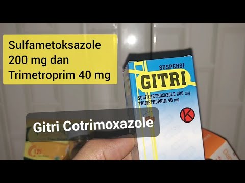 Gitri Cotrimoxazole Kotrimoksasol | Antibiotik Infeksi Saluran nafas kemih THT, Cerna Diare Suspensi