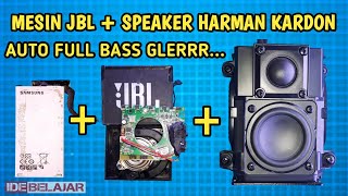 CEK SOUND SPEAKER VIRAL HARMAN KARDON PAKAI MODUL AMPLIFIER JBL