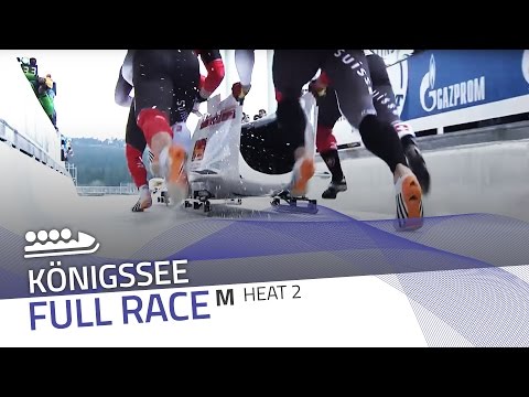 Königssee | BMW IBSF World Cup 2015/2016 - 4-Man Bobsleigh Heat 2 | IBSF Official