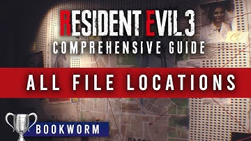 ALL FILE LOCATIONS In Resident Evil 3 Remake | SPOILERS