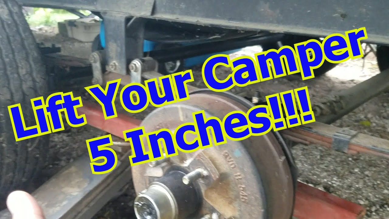 How To Get More Ground Clearance On Travel Trailer