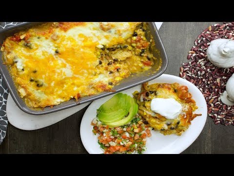 Vegetarian Black Bean Casserole by Naughty Food