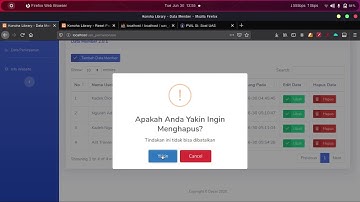 Sistem Perpustakaan dengan Laravel - Project UAS Pemrograman Web Undiksha oleh Deyan