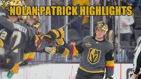 Nolan Patrick 2021-22 Highlights Vegas Golden Knights | No Music