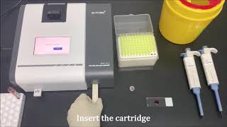 CRP test operation process #BIOTIME#