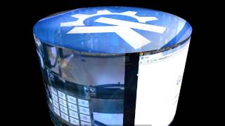 Linux 3D desktop effects (Compiz Fusion) réalisé par Ameur Bilel