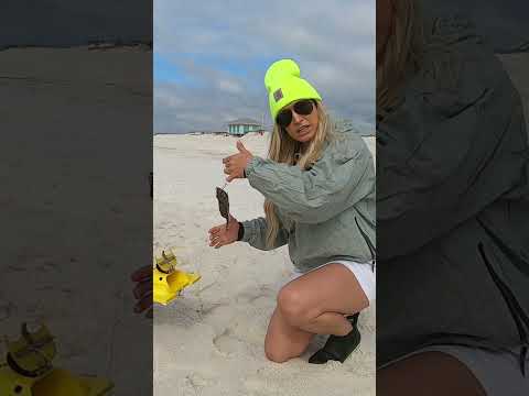 Fishing with Beach Girl  #fishing #beach #shortvideo #fishingtips