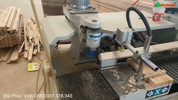 Máy cấy ốc vào chân ghế (phay tubi + khoan + cấy sò) rất nhanh và chính xác WM-3A