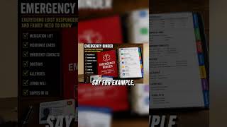 Emergency Binder: Your Family's Lifeline in Crisis!