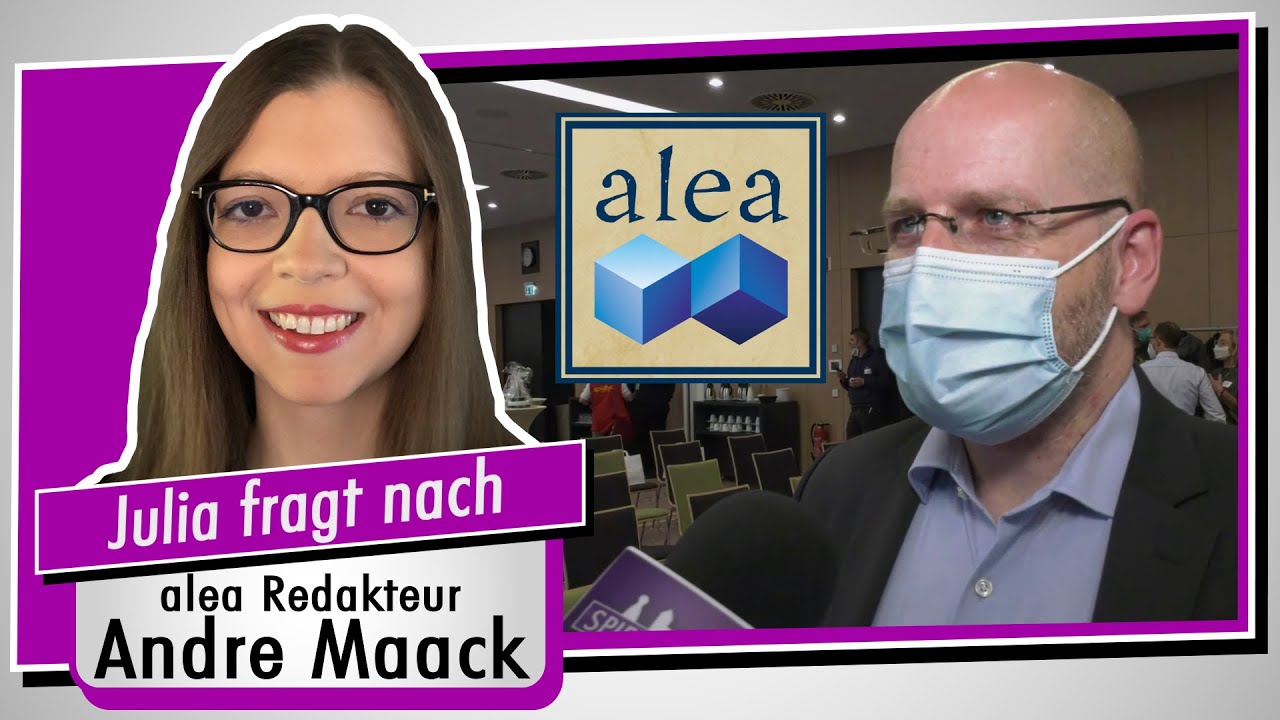 SPIEL 2021 - André Maack im Interview - Redaktion alea / Ravensburger - Spiel doch mal!