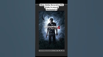 Photoshop Ai completes: Uncharted 4: A Thief