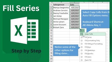MS EXCEL-FILL SERIES | Excel Tips - Quickly Fill Series of Numbers in a Few Seconds Fill Command