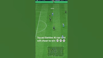 When Squad Battle AI wants to score, it will score 💀💀💀 #shorts #eafc24 #fifa23