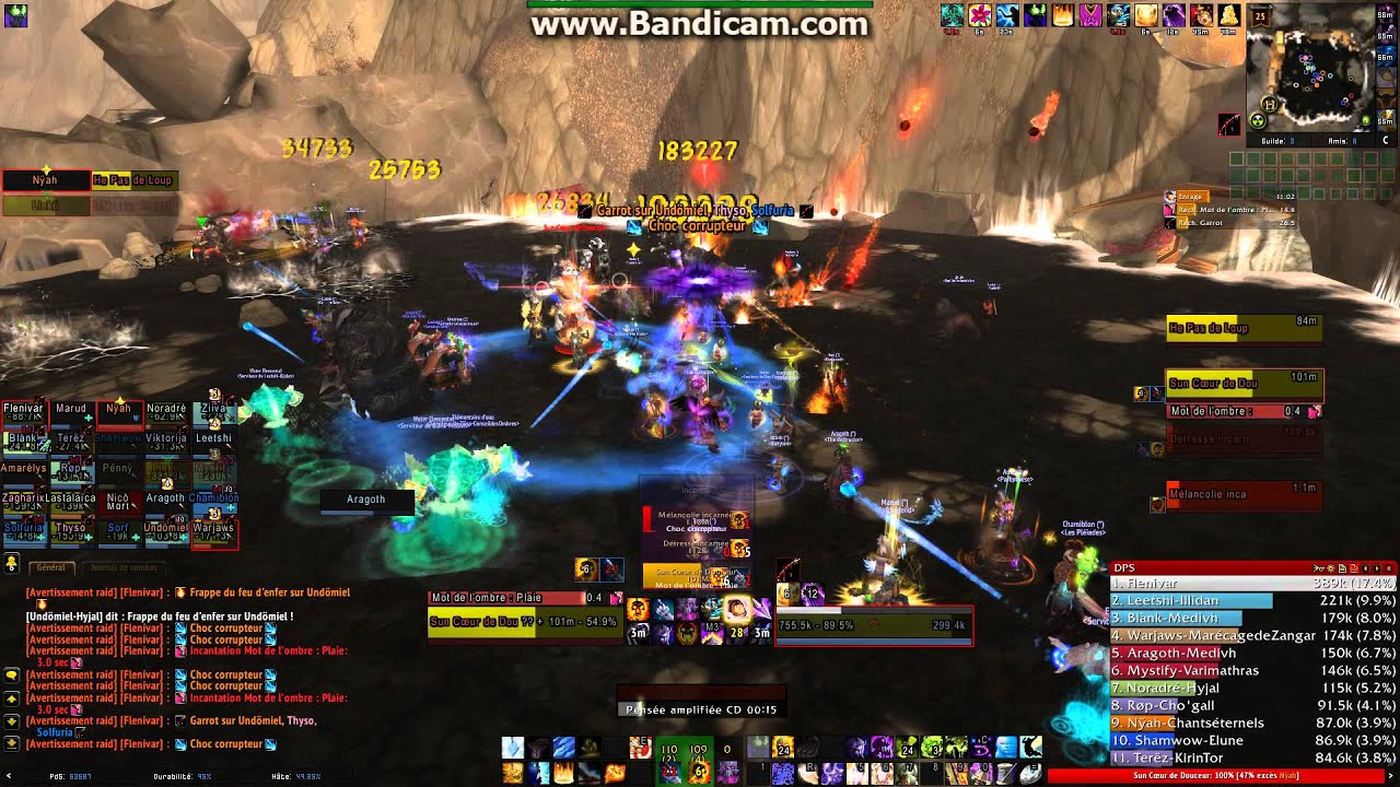 [wow] quick multi dot SHADOW PRIEST DPS - YouTube
