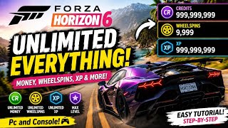 NEW WORKING Forza Horizon 6 Unlock All! Unlimited Money, SUPER WHEELSPINS, All Cars 😱