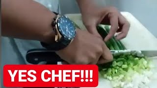 CARA MEMOTONG DAUN BAWANG CEPAT DAN AMAN ALA CHEF #tutorial