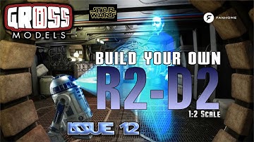 Fanhome 1:2 scale R2-D2 build. Issue 12