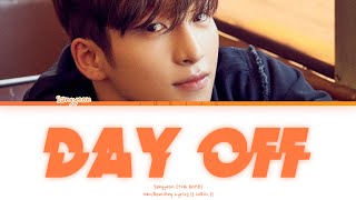 Day Off - Sangyeon The Boyz Hanromeng Lyrics Juriic