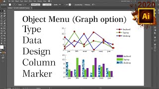 Adobe illustrator class 96 object menu graph option