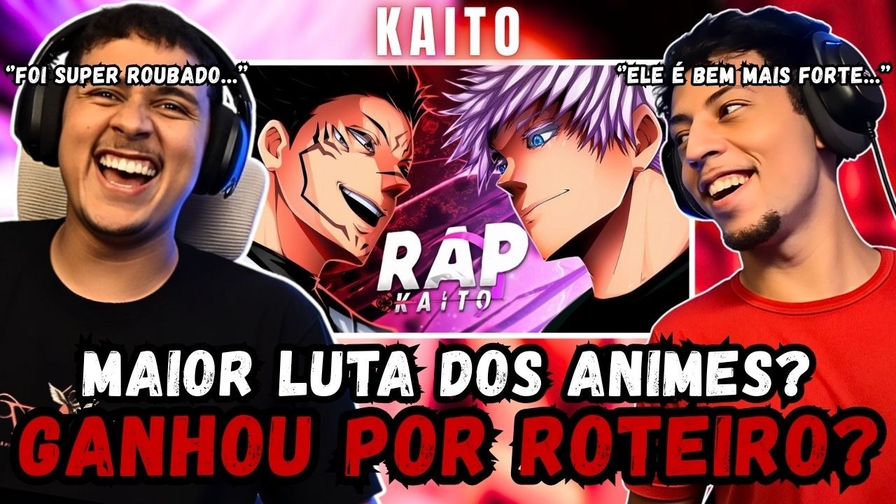(SUKUNA APELOU?) REACT Gojo vs Sukuna (Jujutsu Kaisen) | Expansão de Domínio | Kaito ft ‪@M4rkim‬