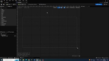 Unreal Engine: Creating Widgets for UI: Designer Mode Window