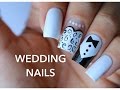 SIMPLE WEDDING NAIL ART | BANICURED