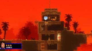 [LP010] Broforce - Mission 8 - DIVE ATTACK FTW!!!