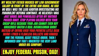 My father mocked me at the gun range. A retired Navy SEAL saluted me on the way out.
