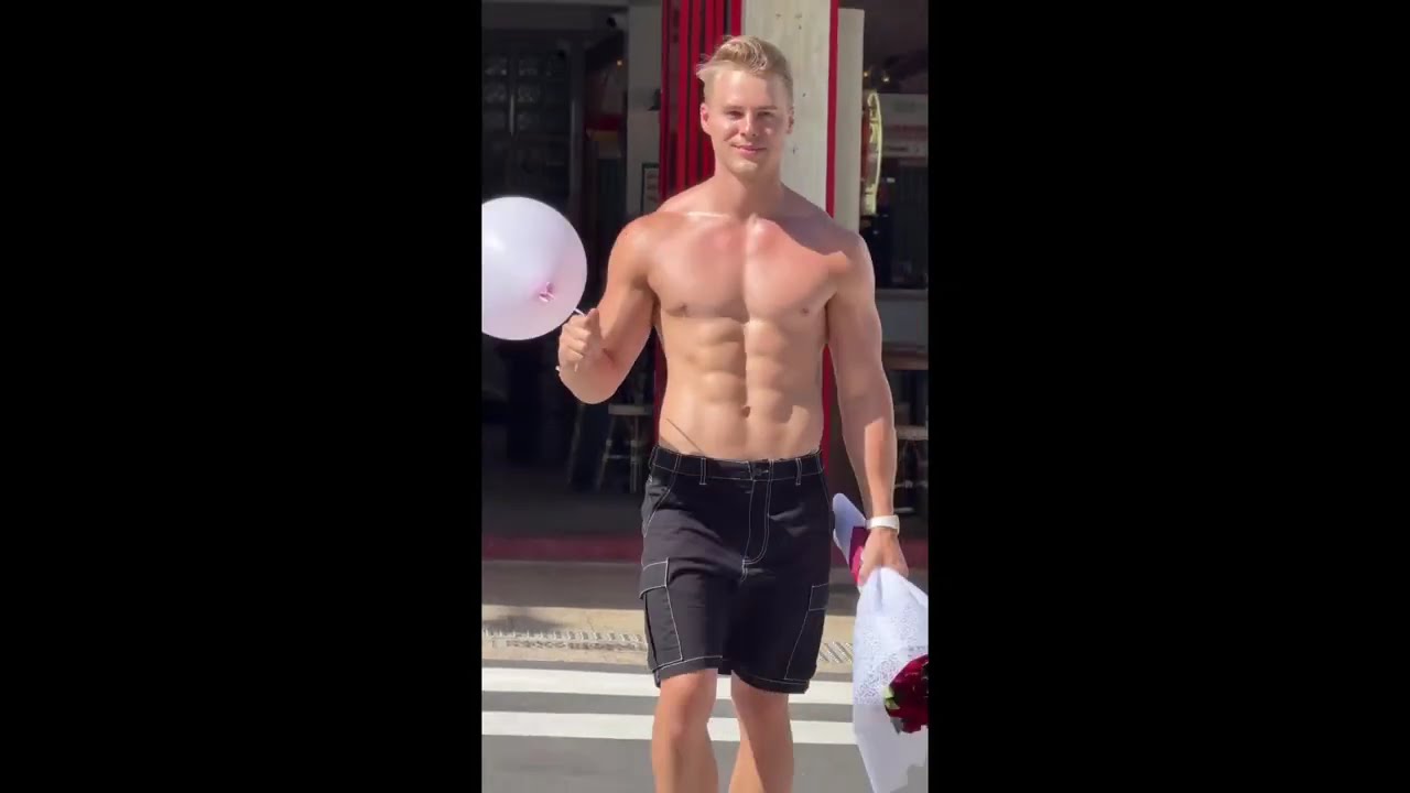 No Shirt, No Problem adds a confident and fun tone - peachboy 