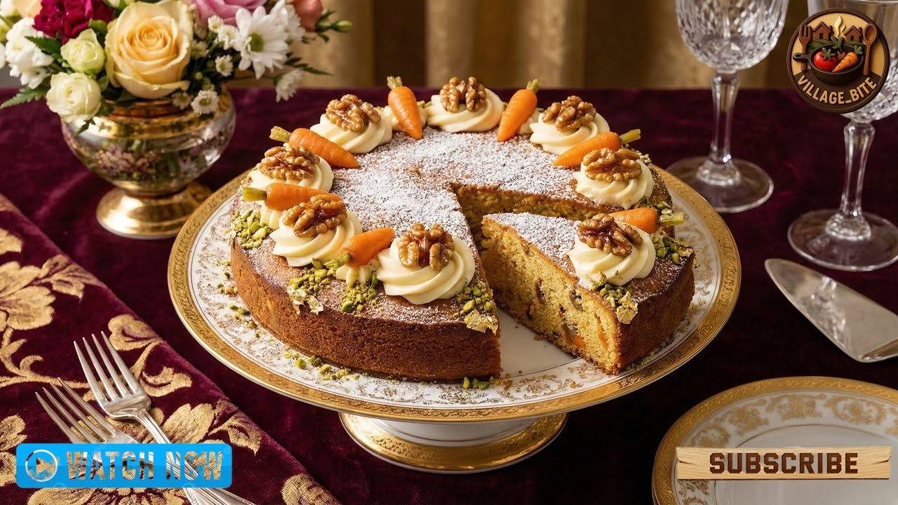 You Won't Believe This Cake Is Homemade! 🍰 Rustic Walnut Spice
