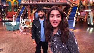 The kapil sharma show live recording ranveer singh ,alia bhatt ,kapil
for gully boy promotion