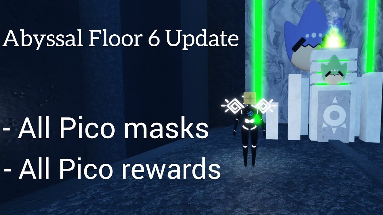 15 Pico masks in Abyssal on Roblox! (check description) - YouTube