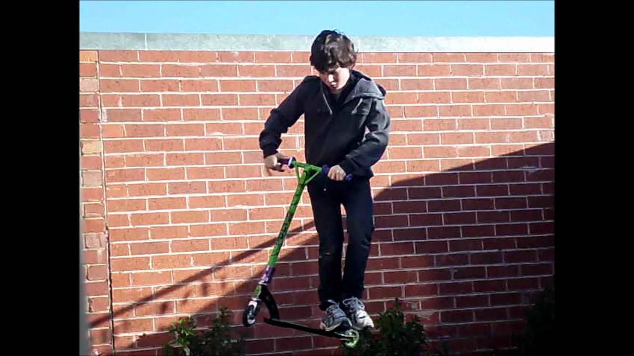 Tramp ScooterToboggan To Barspin YouTube