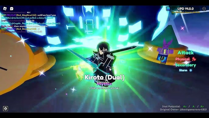 Evolving Kirito 