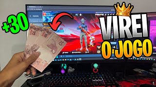 GANHEI MEU PRIMEIRO 4v4 APOSTADO de 30 R$🥇 PC fraco ryzen 5 5600 , rx580