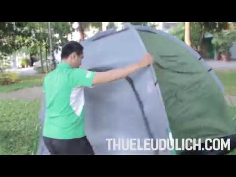Video Cách dựng lều cắm trại 4 người outwell - ShopLeu.com - youtube